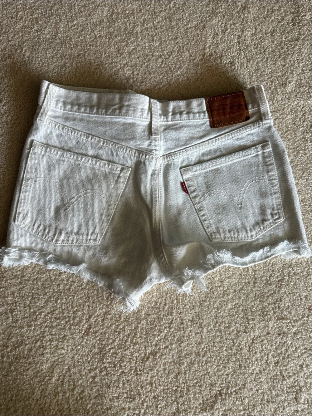 Levi's Women's Denim Cutoff Shorts - Light Wash, Medium Wash, Black, White - Picture 5 of 16